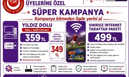 DİGİTURK'TEN ÜYELERİMİZE ÖZEL İNDİRİM