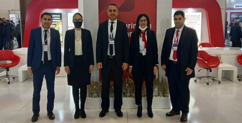 ZİRAAT BANKASI İZMİR ULUSLARARASI TARIM FUARINDA STANT AÇTI