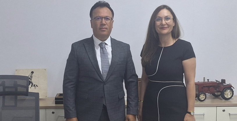 BOZKURT, ZİRAAT BANKASI MUĞLA BÖLGE BAŞKANI ÖREN'İ ZİYARET ETTİ