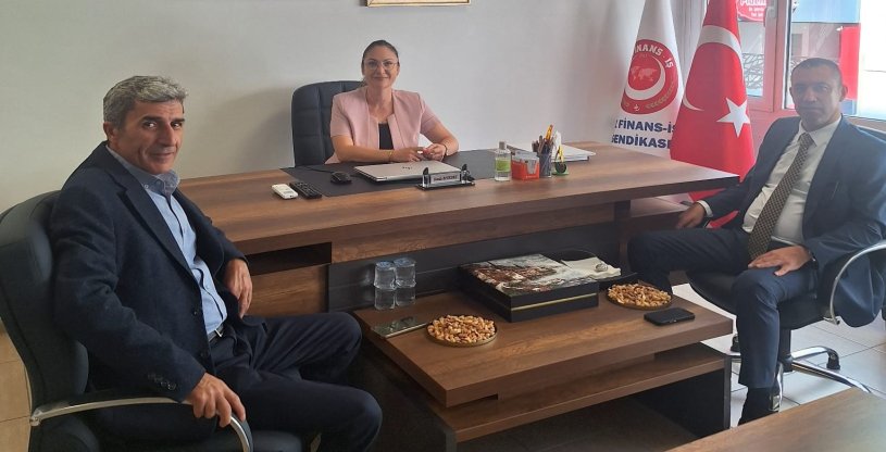 ZİRAAT BANKASI ŞİRİNYER ŞUBE MÜDÜRÜ AKSOY MİSAFİRİMİZ OLDU