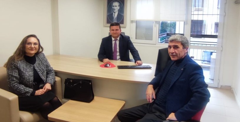 BOZKURT VE YAĞMAHAN, HALKBANK ATAKENT ŞUBESİNİ ZİYARET ETTİ