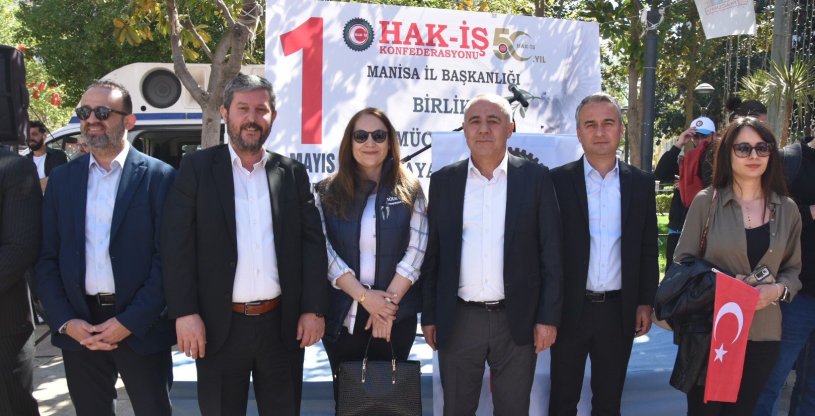 BOZKURT, MANİSA'DA 1 MAYIS ETKİNLİĞİNE KATILDI
