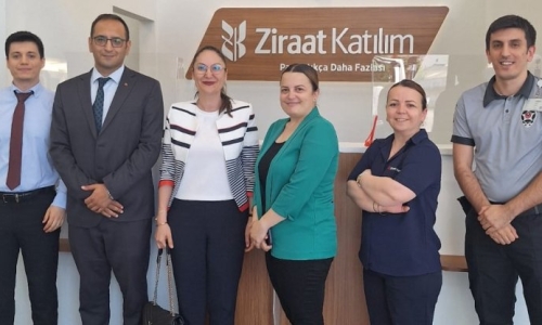 BOZKURT, ZİRAAT KATILIM BAYRAKLI, EGE TİCARİ ŞUBELERİ VE FİRMA ANALİZ BİRİMİNİ ZİYARET ETTİ