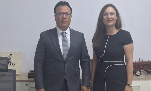 BOZKURT, ZİRAAT BANKASI MUĞLA BÖLGE BAŞKANI ÖREN'İ ZİYARET ETTİ
