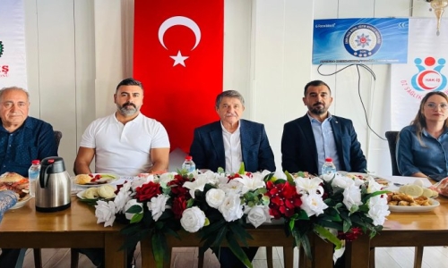BOZKURT, MANİSA'DA HAK-İŞ TOPLANTISINA KATILDI
