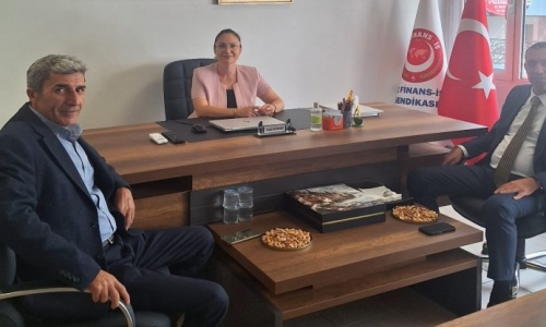 ZİRAAT BANKASI ŞİRİNYER ŞUBE MÜDÜRÜ AKSOY MİSAFİRİMİZ OLDU