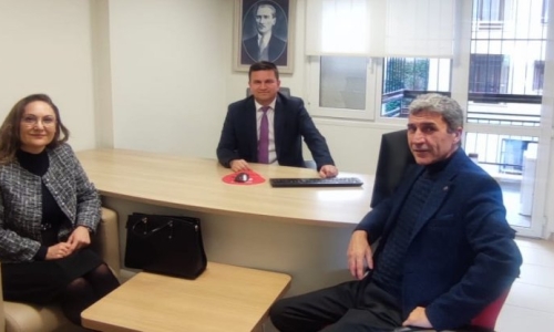 BOZKURT VE YAĞMAHAN, HALKBANK ATAKENT ŞUBESİNİ ZİYARET ETTİ