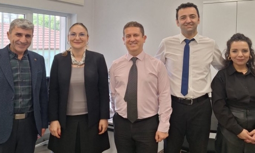 BOZKURT, ZİRAAT VE HALK BANKASI ALTINDAĞ ŞUBESİNİ ZİYARET ETTİ