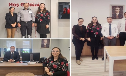  BOZKURT, ZİRAAT VE HALK BANKASI NARLIDERE İLE GÜMÜŞPALA ŞUBELERİNİ ZİYARET ETTİ