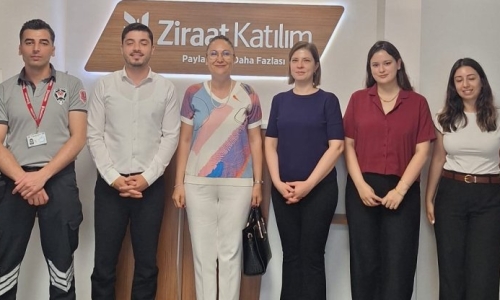 BOZKURT, ZİRAAT KATILIM ÇİĞLİ ŞUBESİNİ ZİYARET ETTİ