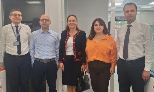 BOZKURT, HALKBANK ORTAKLAR SÖKE, KUŞADASI VE ZİRAAT BANKASI DAVUTLAR, KUŞADASI ŞUBELERİNİ ZİYARET ETTİ